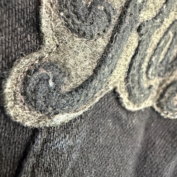 Rag & Bone x Playstation Trucker Jacket Adult XS Black Denim Embroidered Rare - Picture 11 of 14